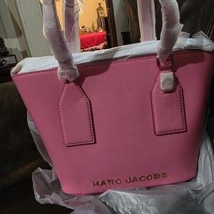 Marc Jacobs Vibrant Pink Tote Bag